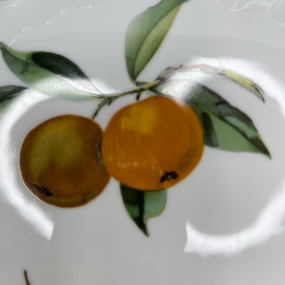Evesham Royal Worcester Soufflé Dish Fruit Design - Picture 4 of 5